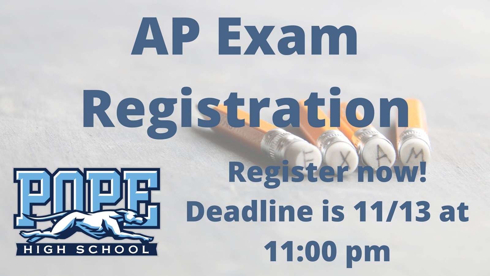 AP Exam Registration